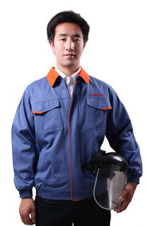 長(zhǎng)袖工作服套裝男春秋季新款電焊汽修工作服春秋工程服廠服勞保服