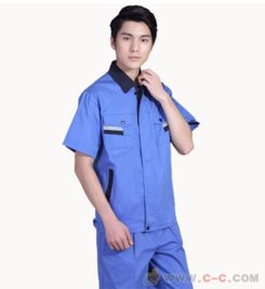億誠34工作服套裝 夏季短袖工裝的首選，定制您的專業勞保形象